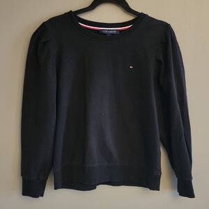 Tommy Hilfiger Black Sweatshirt with Logo
